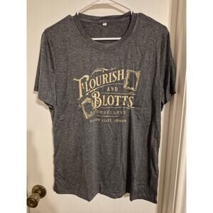 Flourish and Blotts Tshirt-NWOT-Size Large
